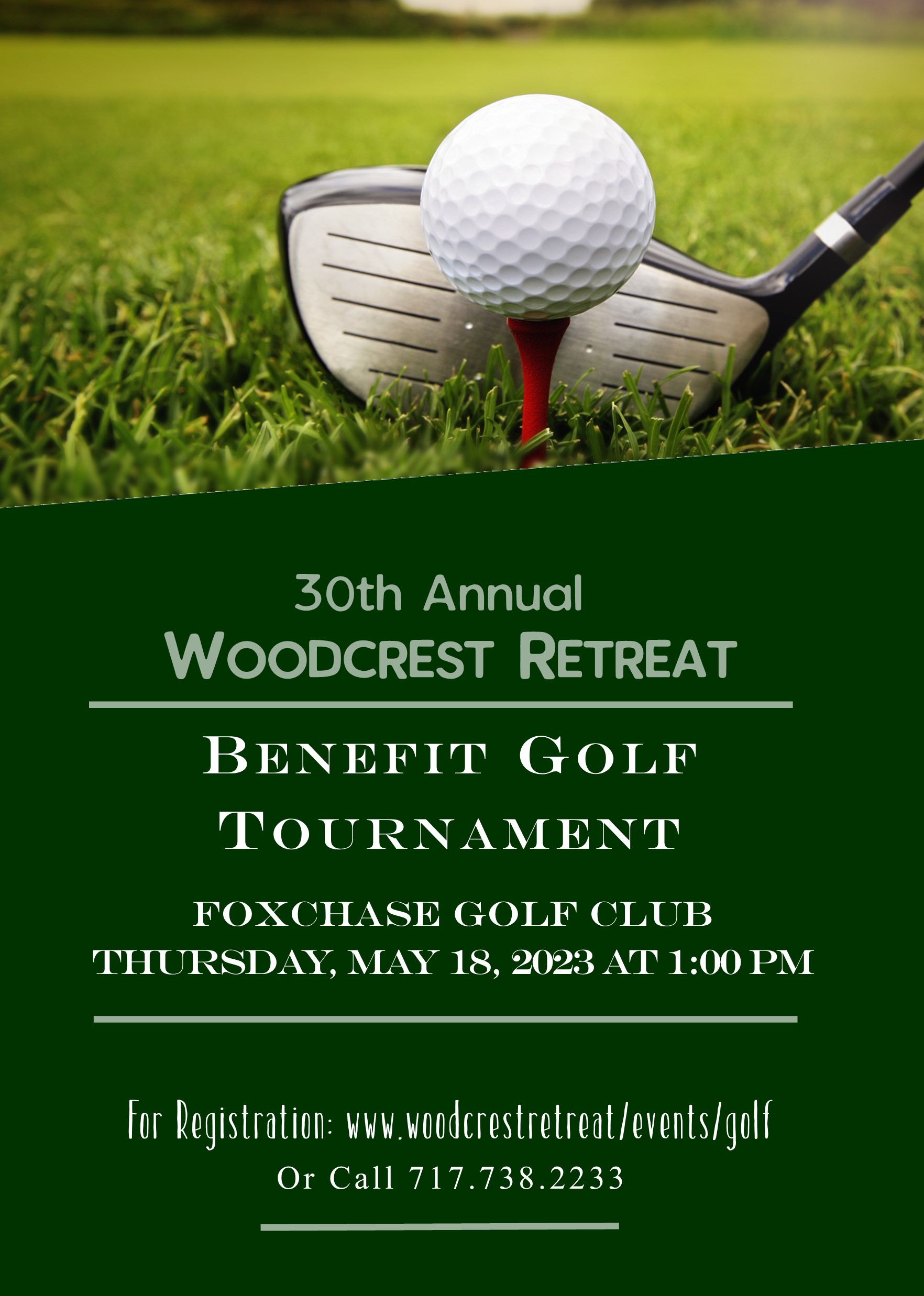 Benefit Tournament - Woodcrest Retreat